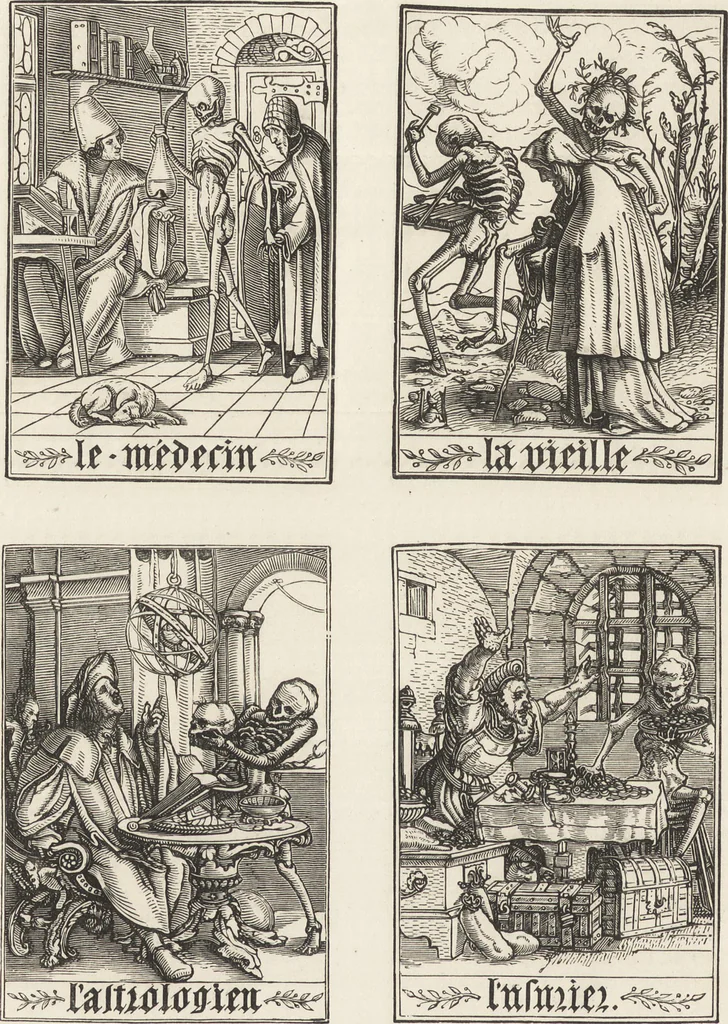 An illustration from Military and religious life in the Middle Ages and at the period of the Renaissance, 1870, leaf 599