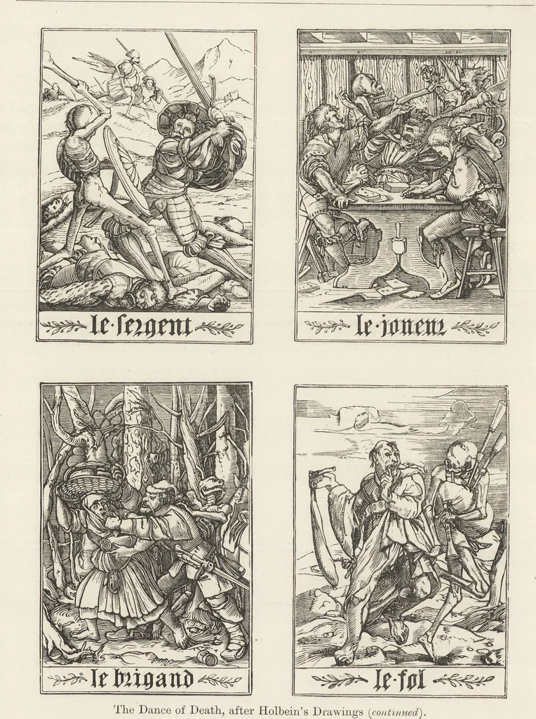 An illustration from Military and religious life in the Middle Ages and at the period of the Renaissance, 1870, leaf 601