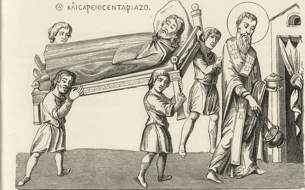An illustration from Military and religious life in the Middle Ages and at the period of the Renaissance, 1870, leaf 608