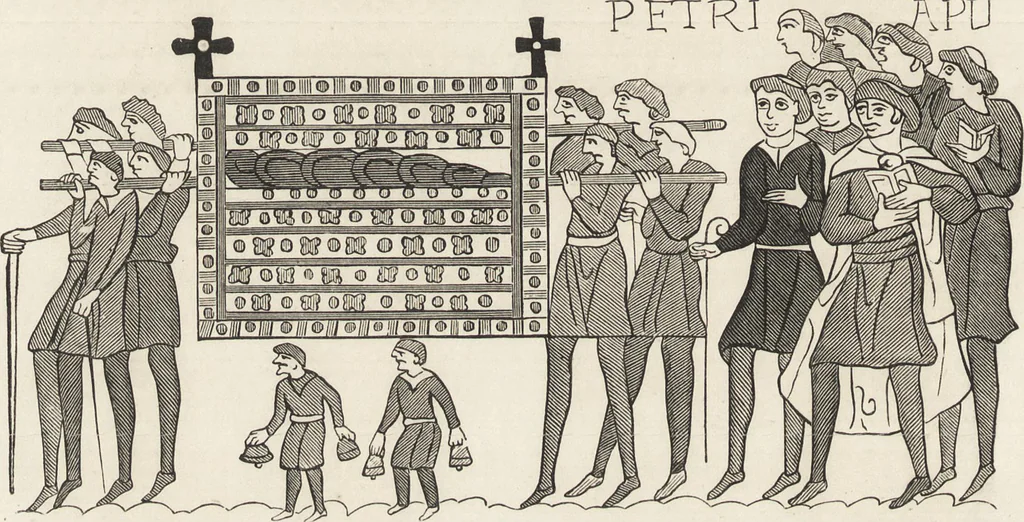 An illustration from Military and religious life in the Middle Ages and at the period of the Renaissance, 1870, leaf 609