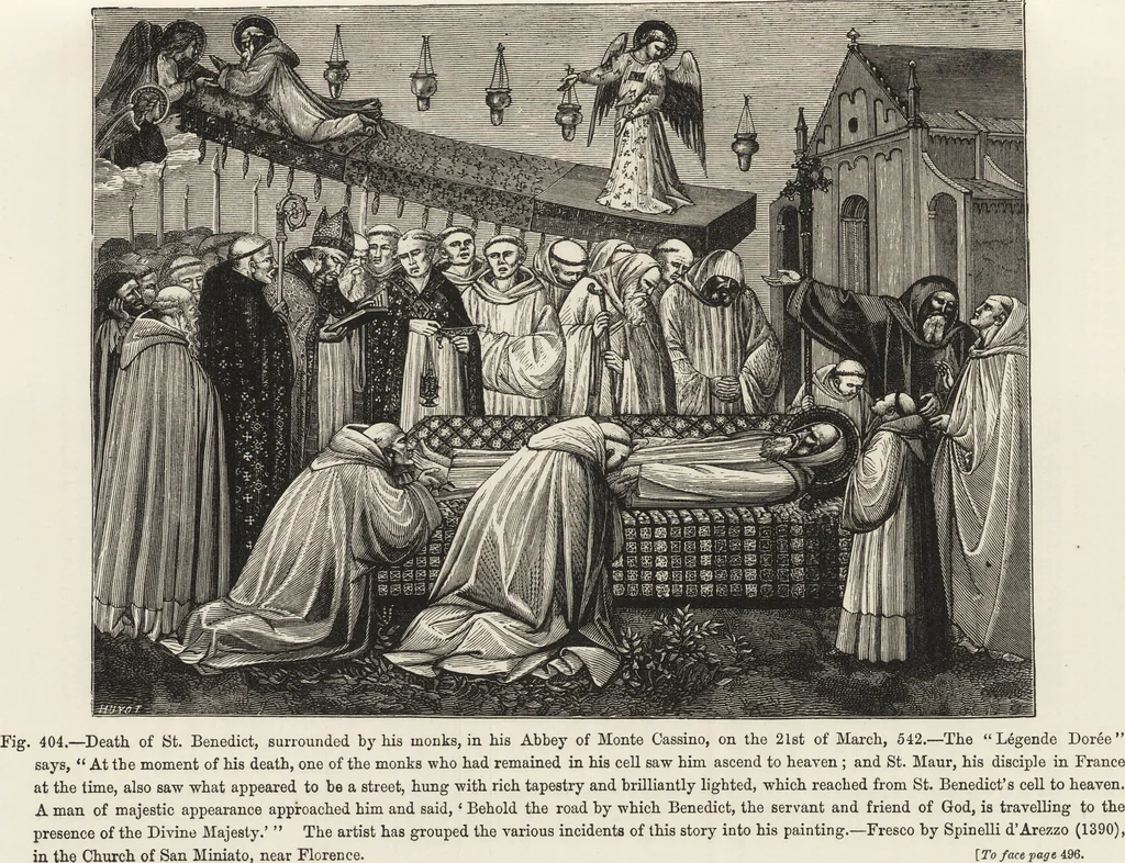 An illustration from Military and religious life in the Middle Ages and at the period of the Renaissance, 1870, leaf 616