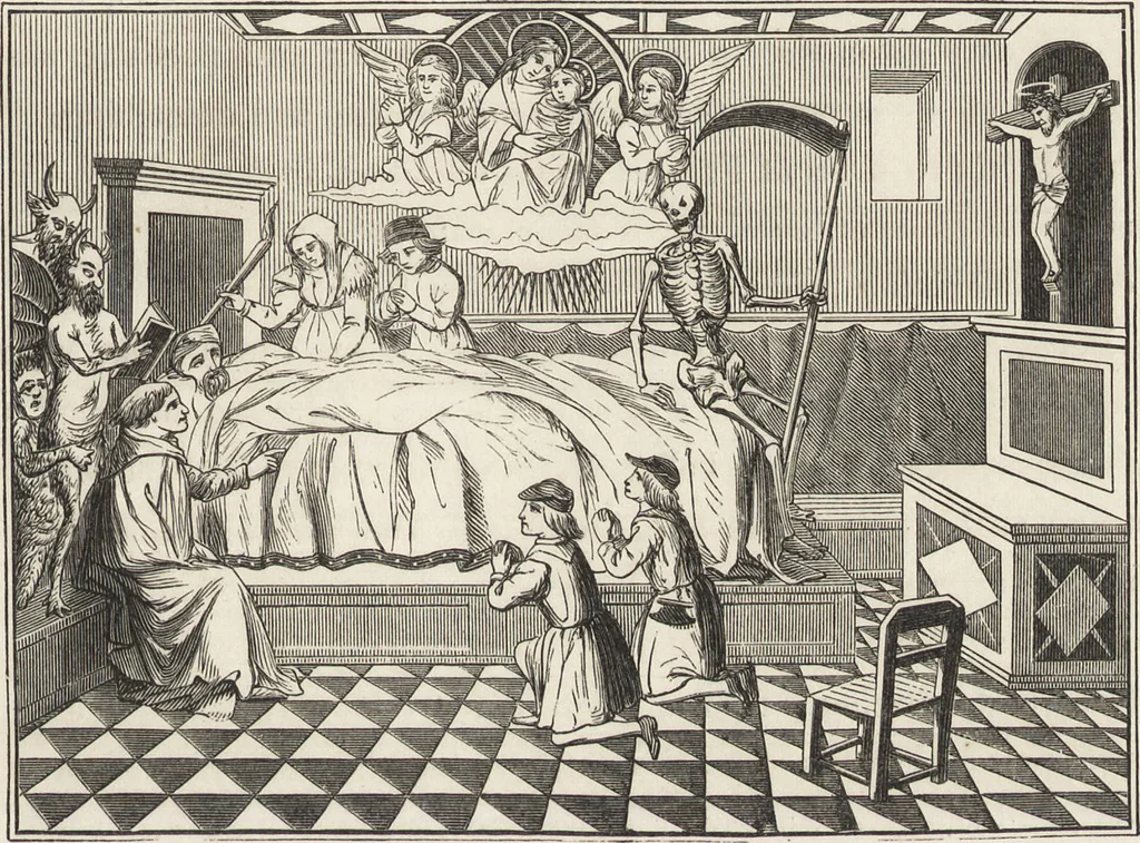An illustration from Military and religious life in the Middle Ages and at the period of the Renaissance, 1870, leaf 618
