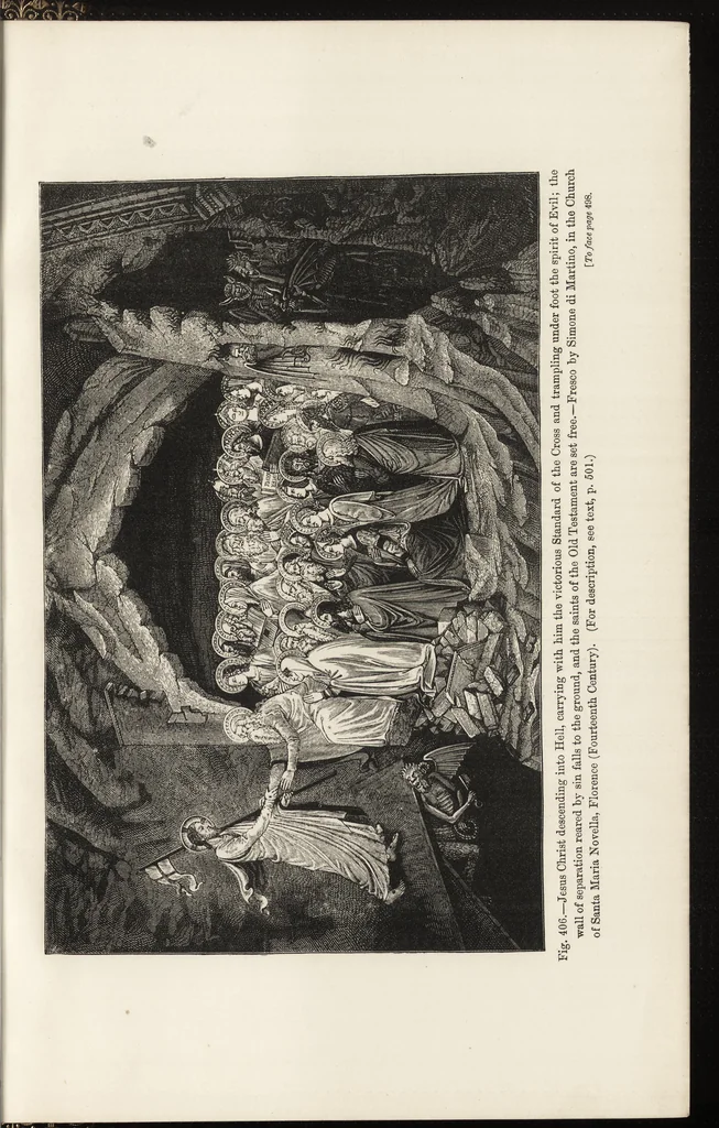 An illustration from Military and religious life in the Middle Ages and at the period of the Renaissance, 1870, leaf 620