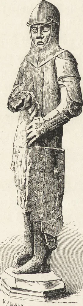 An illustration from Military and religious life in the Middle Ages and at the period of the Renaissance, 1870, leaf 63