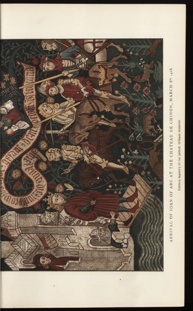 An illustration from Military and religious life in the Middle Ages and at the period of the Renaissance, 1870, leaf 96
