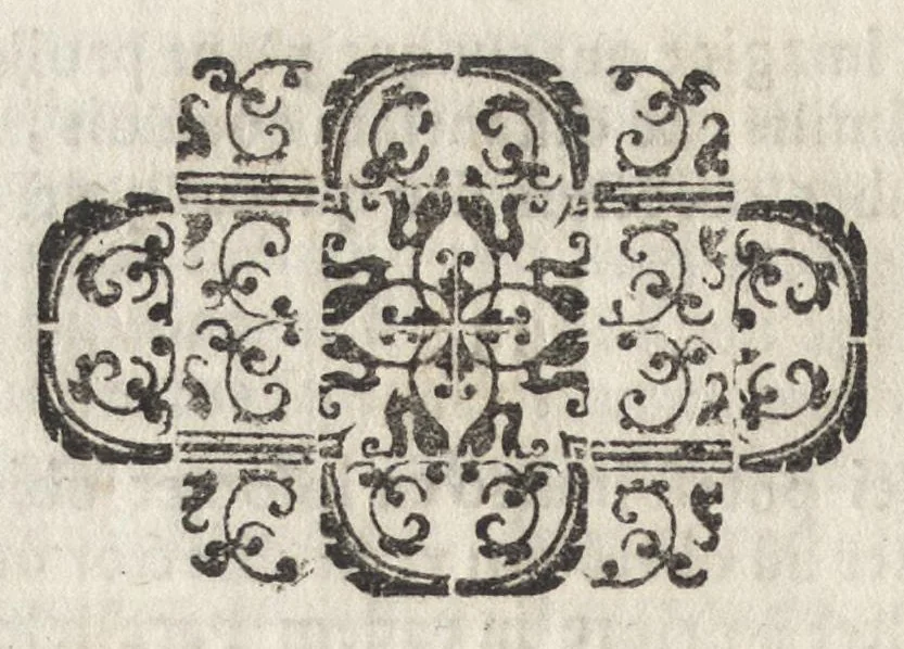 An illustration from Christophori Scheiner, e Societate Iesu Germano-Sueui, Pantographice, seu, Ars delineandi res quaslibet per parallelogrammum lineare seu cauum, mechanicum, mobile : libellis duobus explicata & demonstrationibus geometricis illustrata, quorum prior epipedographicen, siue planorum, posterior stereographicen, seu solidorum aspectabilium viuam imitationem atque proiectionem edocet, 1631, leaf 123