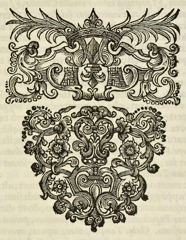 An illustration from I Cesari in oro, raccolti nel Farnese Museo e pubblicati colle loro congrue interpretazioni : tomo primo[-decimo], 1694, leaf 183