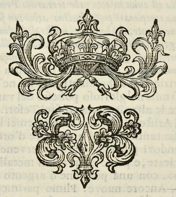 An illustration from I Cesari in oro, raccolti nel Farnese Museo e pubblicati colle loro congrue interpretazioni : tomo primo[-decimo], 1694, leaf 379