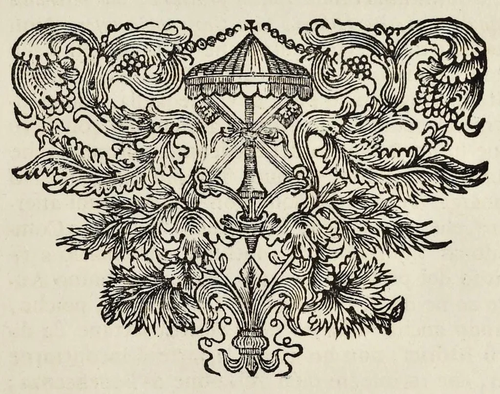 An illustration from I Cesari in oro, raccolti nel Farnese Museo e pubblicati colle loro congrue interpretazioni : tomo primo[-decimo], 1694, leaf 314