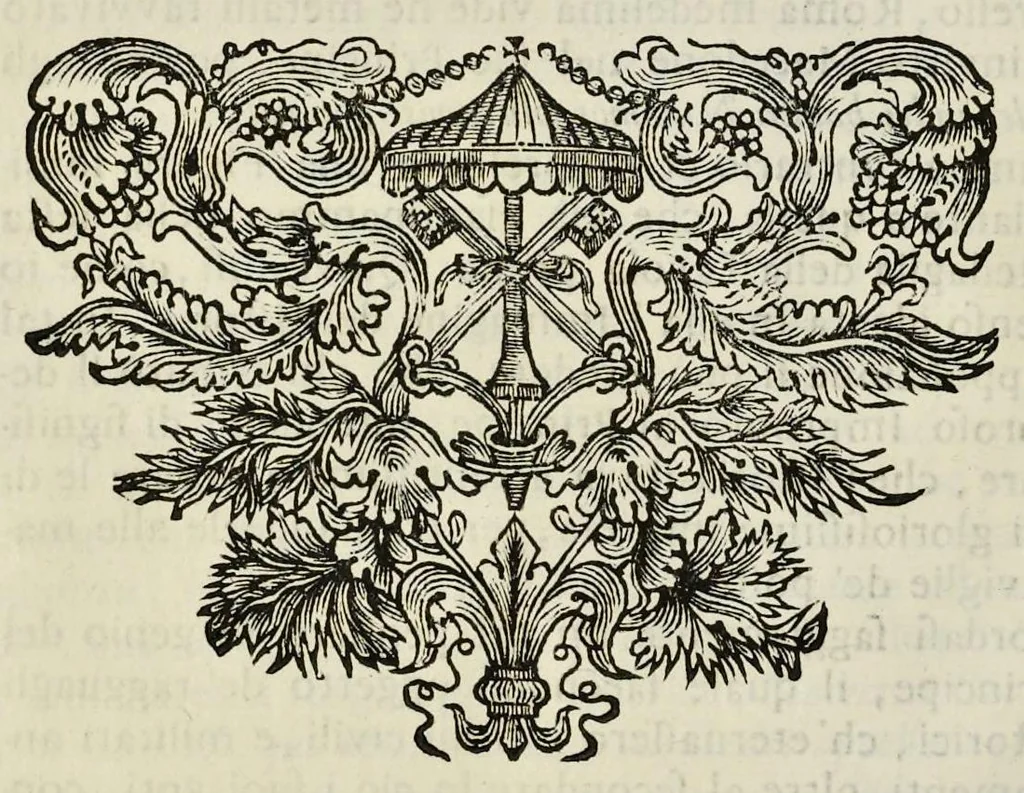 An illustration from I Cesari in oro, raccolti nel Farnese Museo e pubblicati colle loro congrue interpretazioni : tomo primo[-decimo], 1694, leaf 399