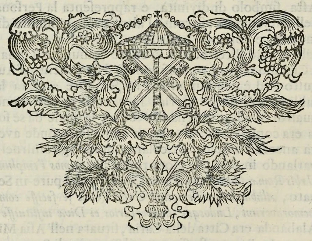An illustration from I Cesari in oro, raccolti nel Farnese Museo e pubblicati colle loro congrue interpretazioni : tomo primo[-decimo], 1694, leaf 293