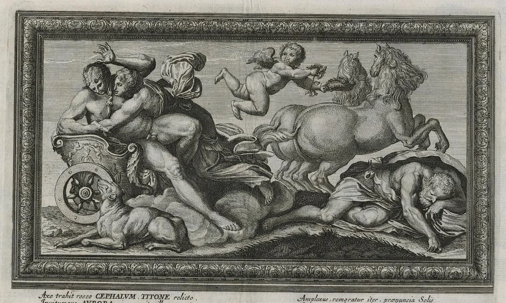 An illustration from Galeriae Farnesianae icones Romae in aedibus sereniss. ducis Parmensis, 1700, leaf 30