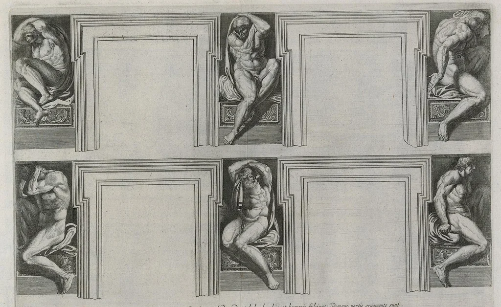 An illustration from Galeriae Farnesianae icones Romae in aedibus sereniss. ducis Parmensis, 1700, leaf 42