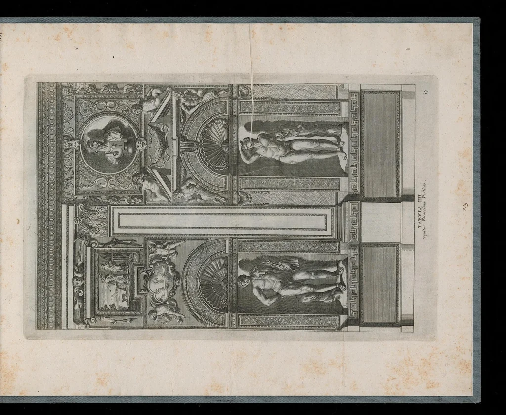 An illustration from Galeriae Farnesianae icones Romae in aedibus sereniss. ducis Parmensis, 1700, leaf 50