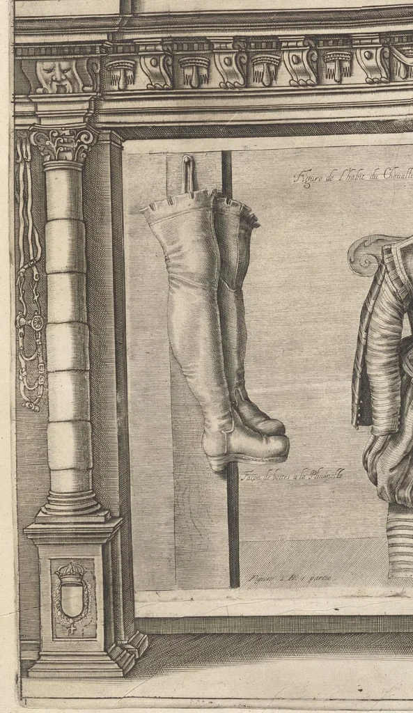 An illustration from L'Instrvction dv roy en l'exercice de monter à cheval, 1629, leaf 21