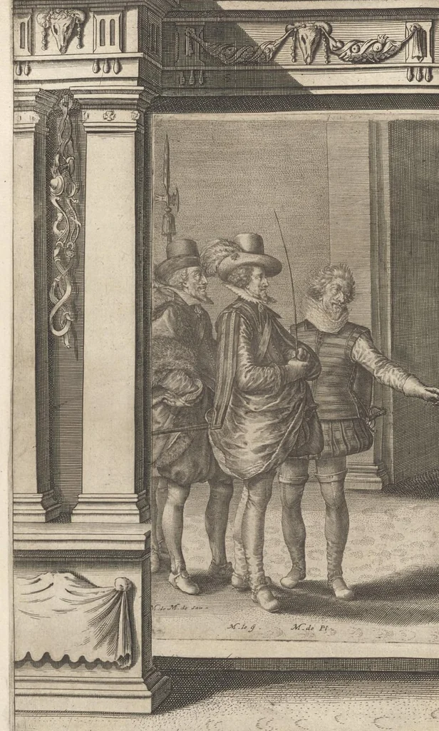 An illustration from L'Instrvction dv roy en l'exercice de monter à cheval, 1629, leaf 257