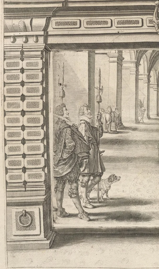 An illustration from L'Instrvction dv roy en l'exercice de monter à cheval, 1629, leaf 277