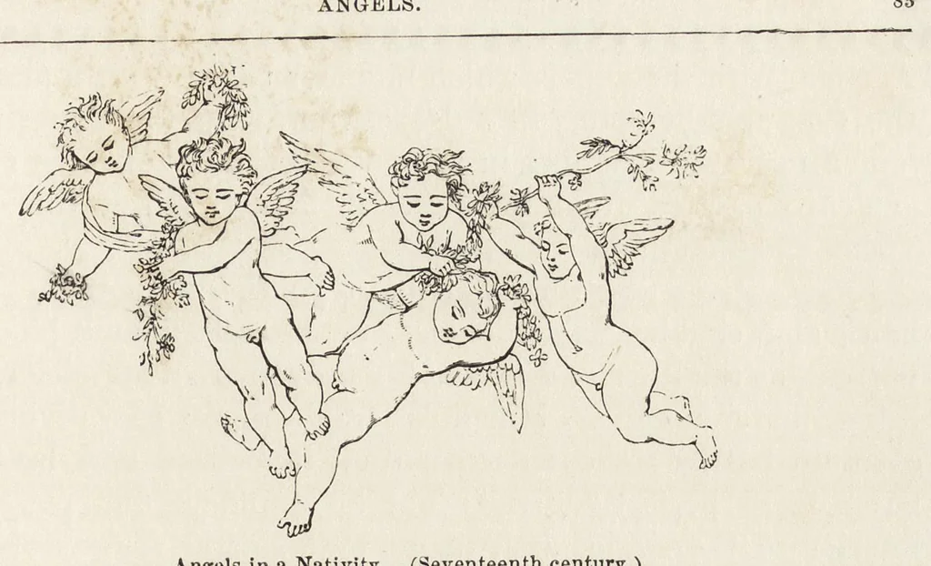 An illustration from Sacred and legendary art, 1891, leaf 114