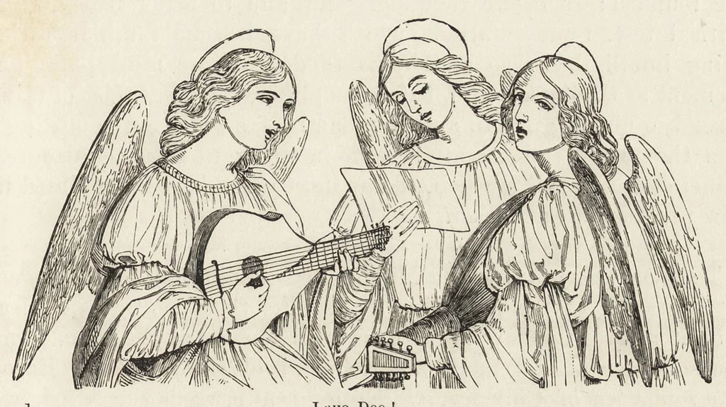An illustration from Sacred and legendary art, 1891, leaf 28