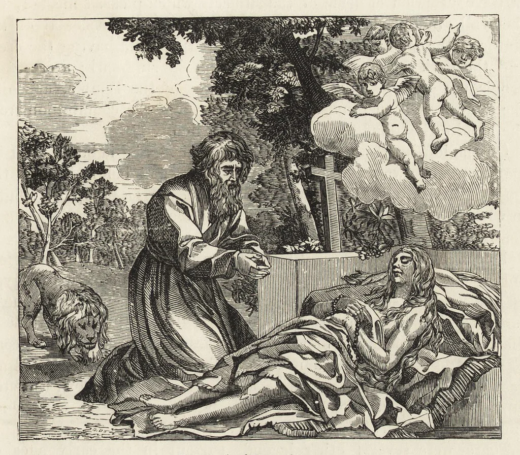 An illustration from Sacred and legendary art, 1891, leaf 432