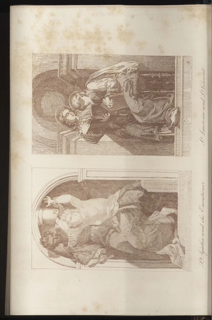 An illustration from Sacred and legendary art, 1891, leaf 159