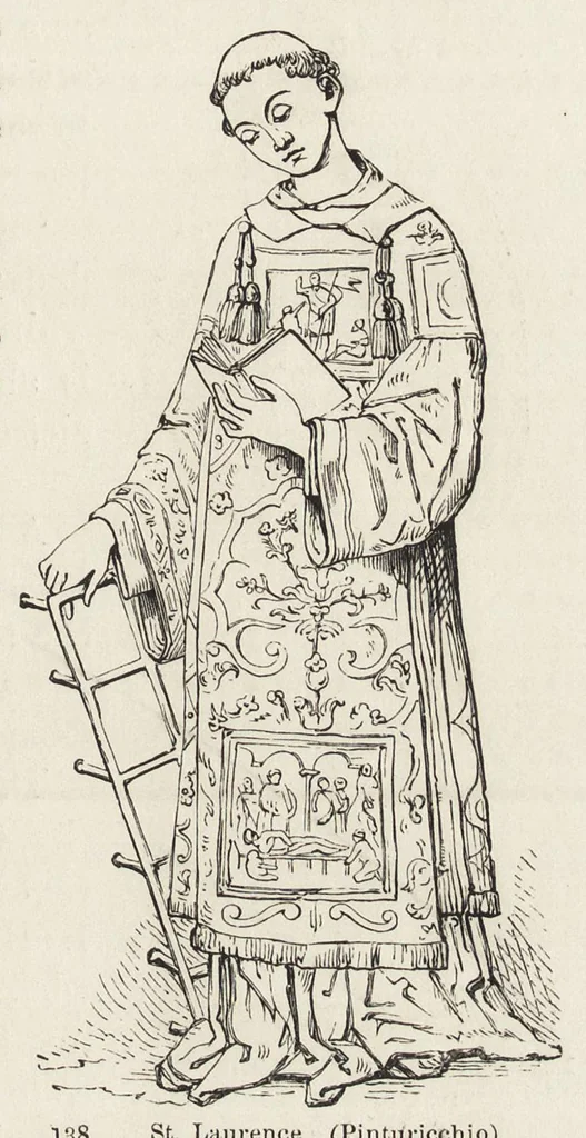 An illustration from Sacred and legendary art, 1891, leaf 180