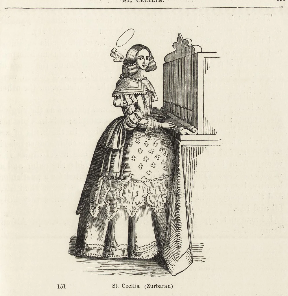 An illustration from Sacred and legendary art, 1891, leaf 232