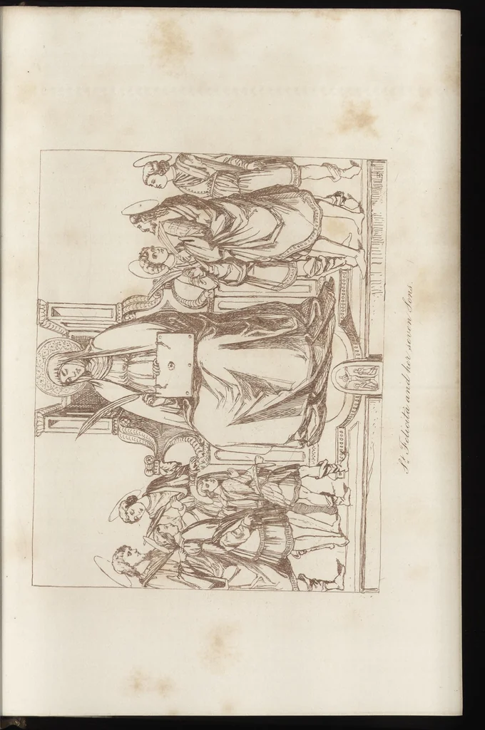 An illustration from Sacred and legendary art, 1891, leaf 280