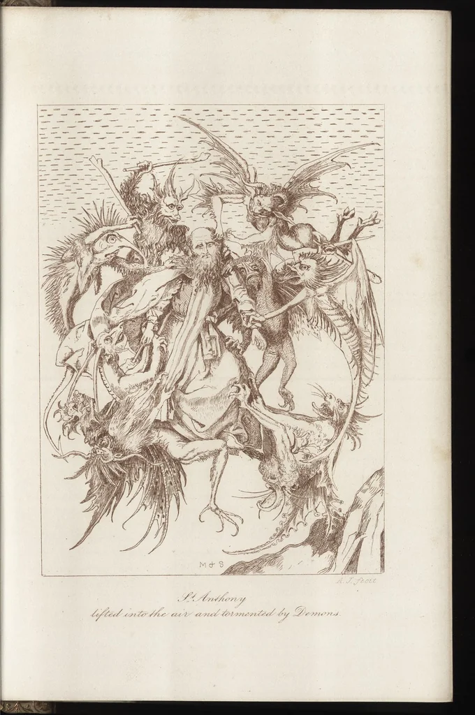 An illustration from Sacred and legendary art, 1891, leaf 382
