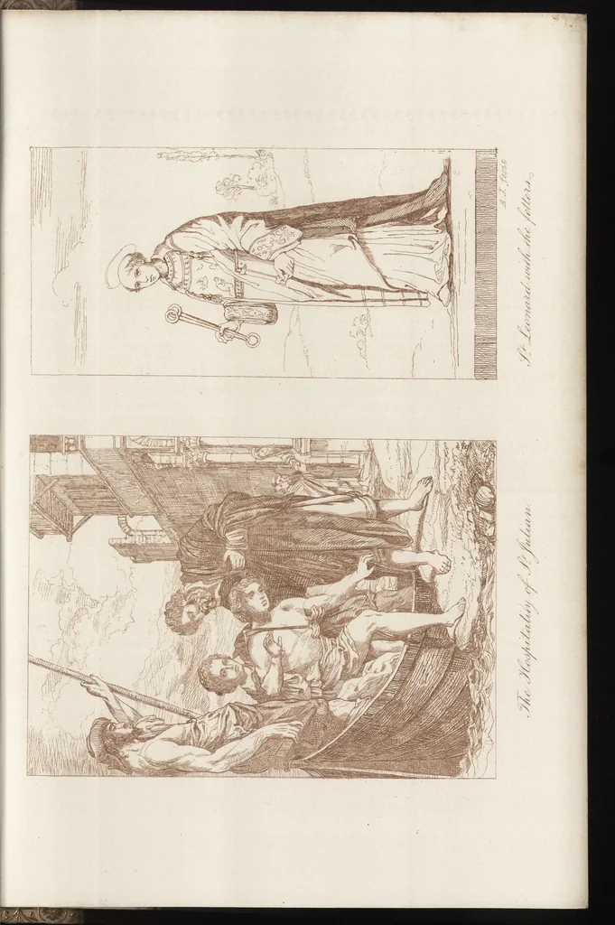 An illustration from Sacred and legendary art, 1891, leaf 408