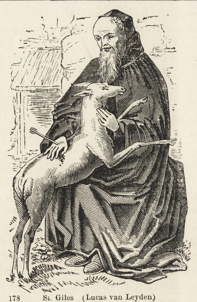 An illustration from Sacred and legendary art, 1891, leaf 417
