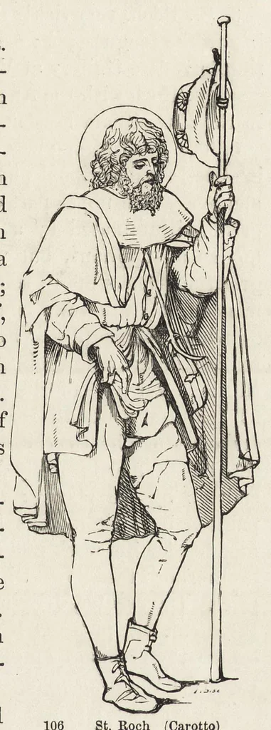 An illustration from Sacred and legendary art, 1891, leaf 60