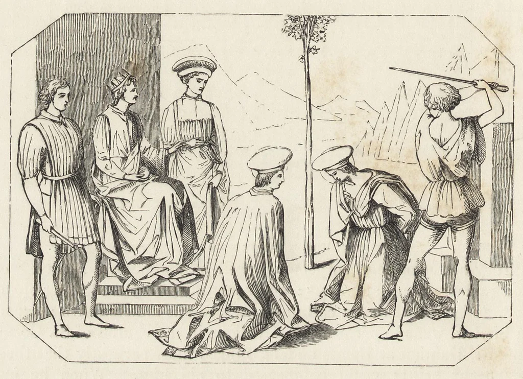 An illustration from Sacred and legendary art, 1891, leaf 69