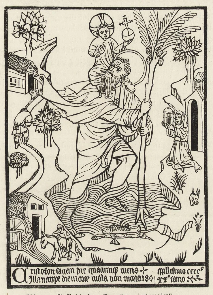 An illustration from Sacred and legendary art, 1891, leaf 78