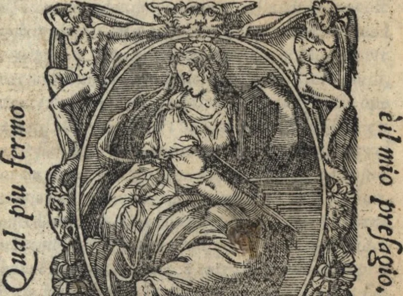 An illustration from Roma trionfante, 1549, leaf 2