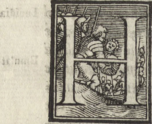 An illustration from Roma trionfante, 1549, leaf 587