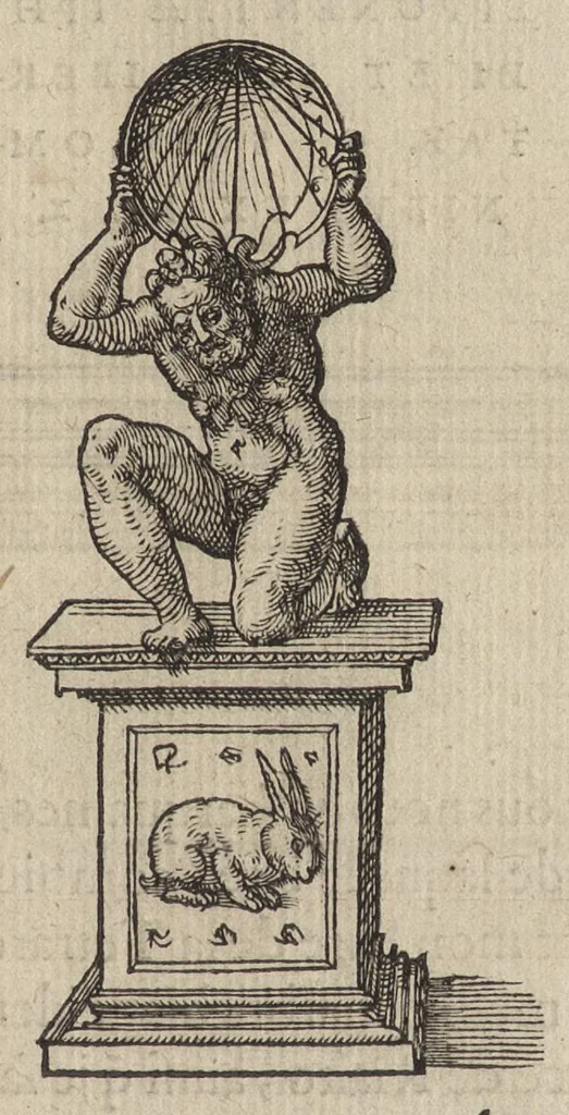 An illustration from Les illvstres observations antiqves, 1558, leaf 100