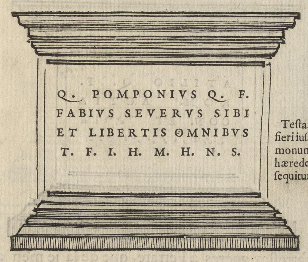 An illustration from Les illvstres observations antiqves, 1558, leaf 112