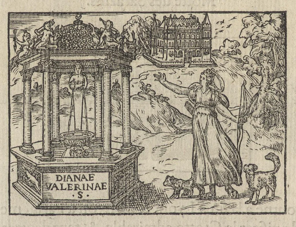 An illustration from Les illvstres observations antiqves, 1558, leaf 119