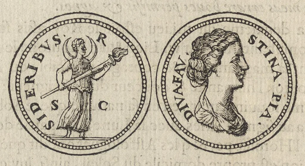 An illustration from Les illvstres observations antiqves, 1558, leaf 123