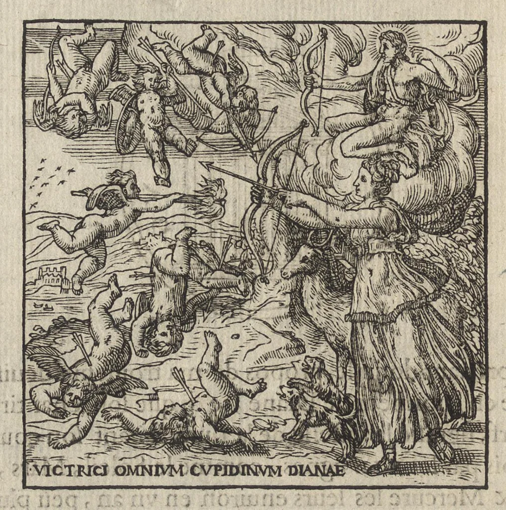 An illustration from Les illvstres observations antiqves, 1558, leaf 125