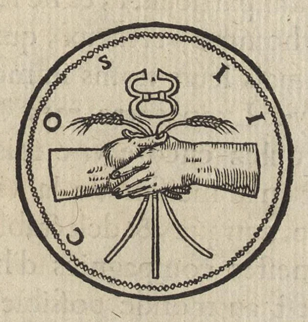 An illustration from Les illvstres observations antiqves, 1558, leaf 142