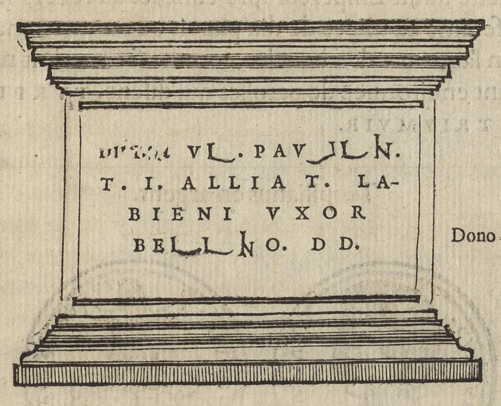 An illustration from Les illvstres observations antiqves, 1558, leaf 144