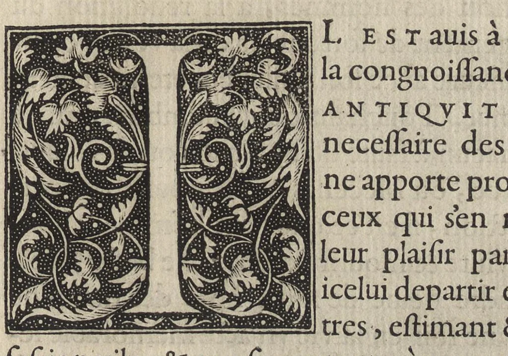 An illustration from Les illvstres observations antiqves, 1558, leaf 24