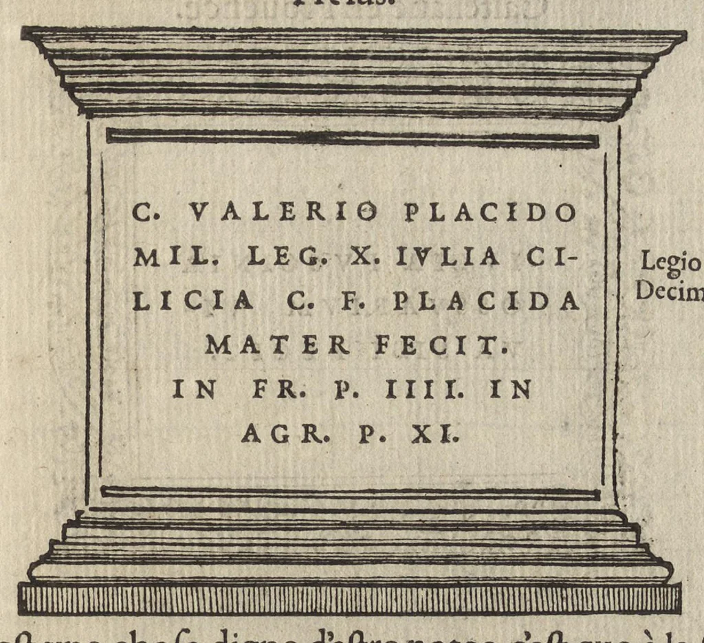 An illustration from Les illvstres observations antiqves, 1558, leaf 48