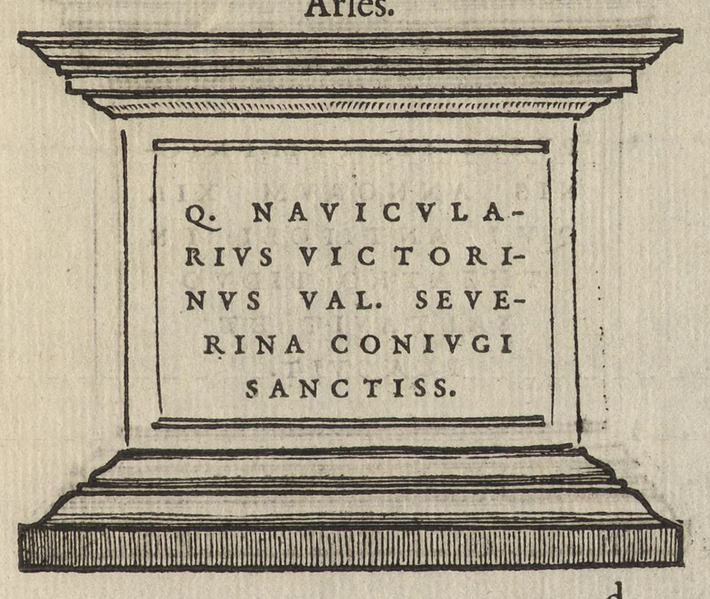 An illustration from Les illvstres observations antiqves, 1558, leaf 48