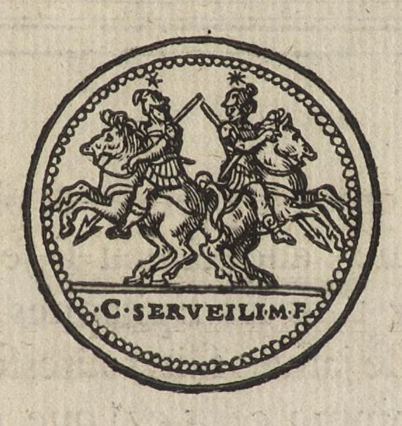 An illustration from Les illvstres observations antiqves, 1558, leaf 60
