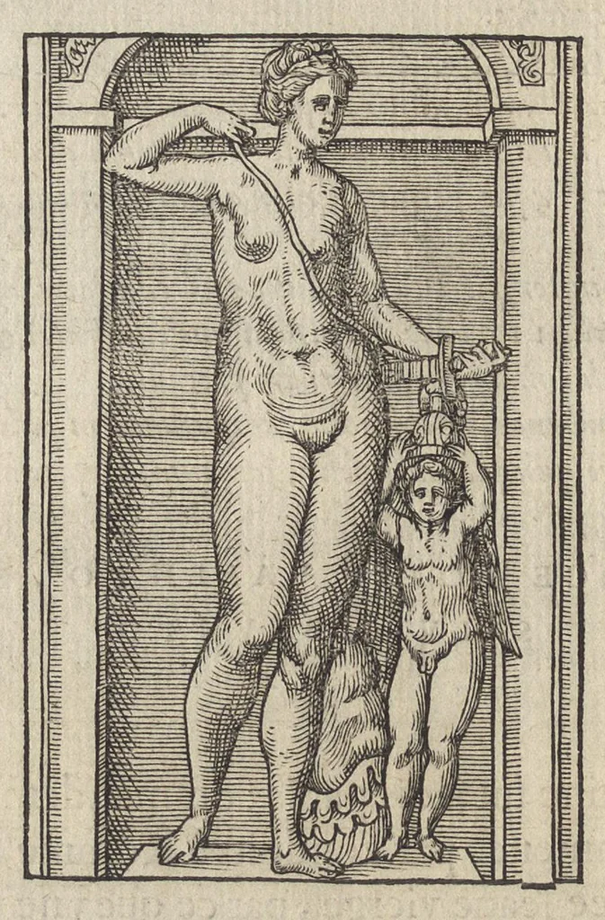 An illustration from Les illvstres observations antiqves, 1558, leaf 79
