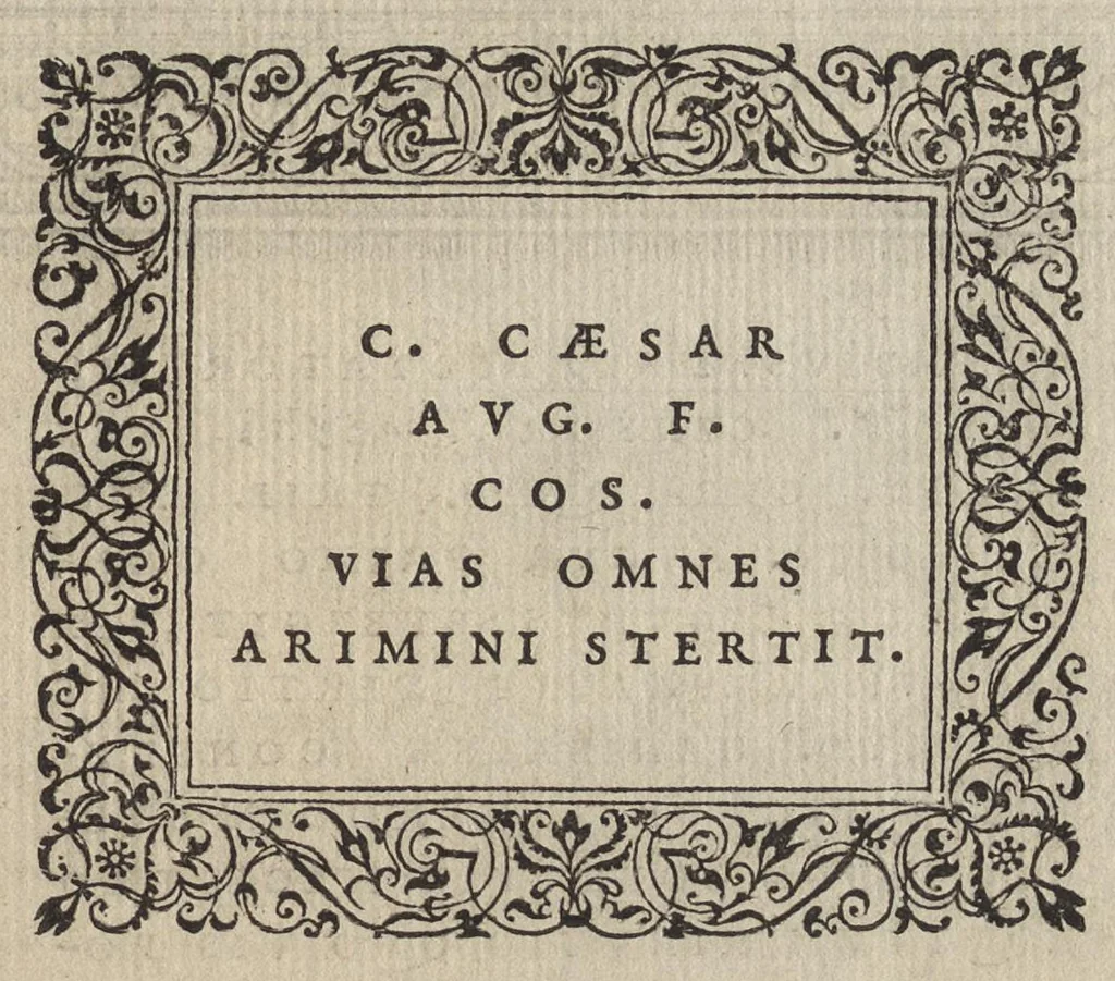 An illustration from Les illvstres observations antiqves, 1558, leaf 92