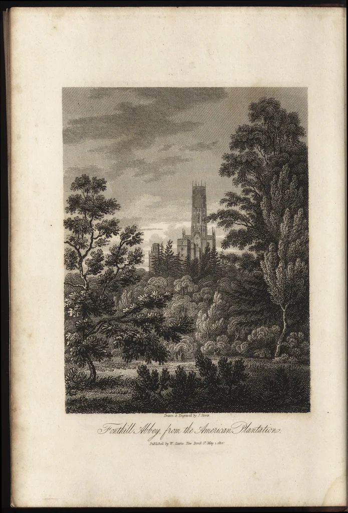 An illustration from A description of Fonthill Abbey, Wiltshire : illustrated by views, drawn and engraved, 1812, leaf 19